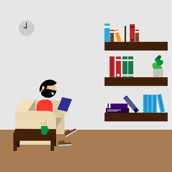 Person reading
